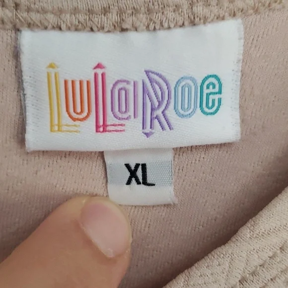 LulaRoe Amelia pleated skirt dress - Picture 4 of 10